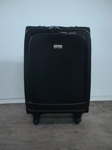 3755　ポロクラブ　黒　スーツケース　キャリケース　旅行用　ビジネストラベルバック