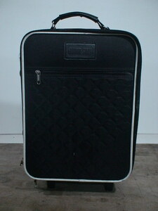 3756　NATURAL STYLE　黒　鍵付　スーツケース　キャリケース　旅行用　ビジネストラベルバック