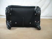 3503　PLUS ONE LUGGAGE　黒　スーツケース　キャリケース　旅行用　ビジネストラベルバック_画像6