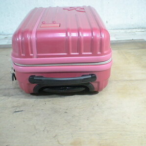 3600 ベネトン ピンク TSAロック付 鍵付 スーツケース キャリケース 旅行用 ビジネストラベルバックの画像5