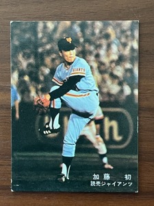 カルビープロ野球カード　”７８　加藤　初