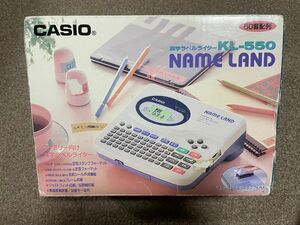 漢字ラベルライター　KL-550 ネームランド CASIO