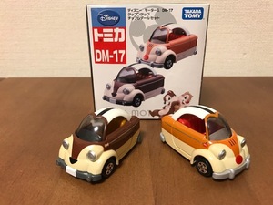 ディズニー　モータース　DM-17　タップンタップ　チップ&デール　セット　特別仕様車　自宅ショーケース内開封展示商品