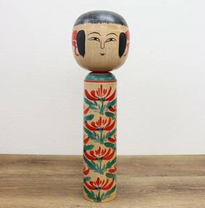 Shigeonosuke Sato Kokeshi/Традиционное счастье Kokeshi Приблизительно 42,8 см. Надпись/кукла японских куклов/декоративные ремесла/народные поделки/традиционные ремесла "W1154-144" "W1154-144"