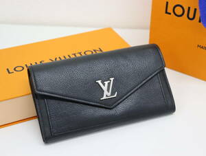 本物保証 LOUIS VUITTON/ルイヴィトン 長財布 ポルトフォイユ マイロックミー M62530 ノワール/黒 財布/ウォレット レザー/カーフ 『W938』