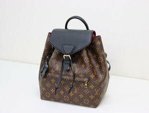 美品 本物保証 LOUIS VUITTON/ルイヴィトン リュックサック M45515 モンスリ NM PM モノグラム・キャンバス レザー RFIDタグ 鞄 『W936』