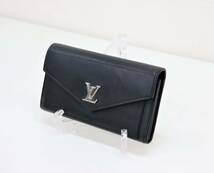 本物保証 LOUIS VUITTON/ルイヴィトン 長財布 ポルトフォイユ マイロックミー M62530 ノワール/黒 財布/ウォレット レザー/カーフ 『W938』_画像2