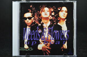 廃盤☆ アップ・ビート ウィーズアンドフラワーズ / up-beat Weeds & Flowers ■90年盤 11曲収録 CD 5th アルバム VICL-49 広石武彦 美盤 