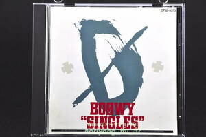 税表記無し ベスト盤☆ BOOWY SINGLES / ボウイ シングルズ ■88年発売 11曲 CD BEST ベスト アルバム ♪B BLUE,ONLY YOU,MARIONETTE,美品