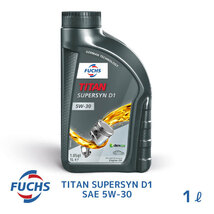 FUCHS フックスオイル SUPERSYN D1 5W-30 1L A602014177 エンジンオイル LSPI対応 FIAT クライスラー フォード_画像1