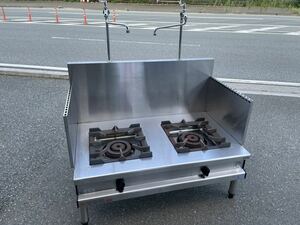 * secondhand goods ta Nico - low soup range TGL-1220AF city gas 2019 year ga slow range gas portable cooking stove operation without any problem 2. soup range *