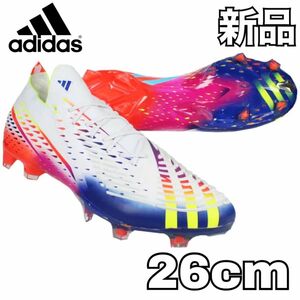 【新品】adidas スパイク プレデターエッジ.1 L FG 天然芝 26cm