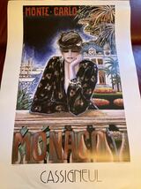 ジャン＝ピエール・カシニョール MONACO モンテカルロ 絵画 複製画 ポスター ※複数あり_画像1