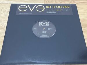 美品 EVE / SET IT ON FIRE hip hop R&B 12inch record ヒップホップ 12インチ レコード