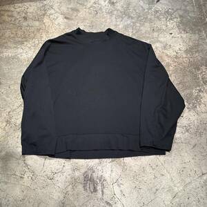 Ka na ta kana scoop net k neck long sleeve T shirt size2 black [ table three road t08] [ used ][ men's ]