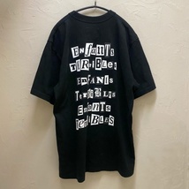 sacai x Jean Paul Gaultier サカイ x ジャン ポール ゴルチエ 21AW Enfants Terribles Tシャツ 4 ブラック 【代官山08】_画像2