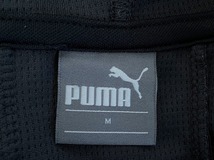 【激安1点のみ 国内正規品】PUMA プーマ 852966 スウェット ピューマ フルジップ パーカー ジャケット M グレーがかったブラック系 USED_画像6