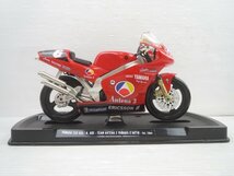 ♪GUILOY ギロイ YAMAHA YZR 500/N.ABE-TEAM ANTENA3 YAMAHA D’ANTIN Ref.13644 阿部典史 ダイキャスト製 ミニカー バイク♪経年保管品_画像2