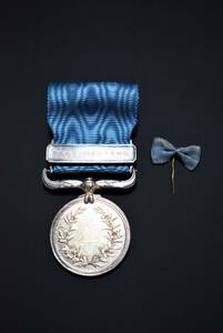 藍綬褒章 記章 勲章 メダル 旧デザイン 昭和五十六年 リボン略綬