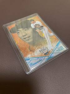 BBM 2023 2nd version Yomiuri Giants door . sho .FireWorks 1of1 1 sheets limitation Sky blue . parallel card Second VERSION . person 