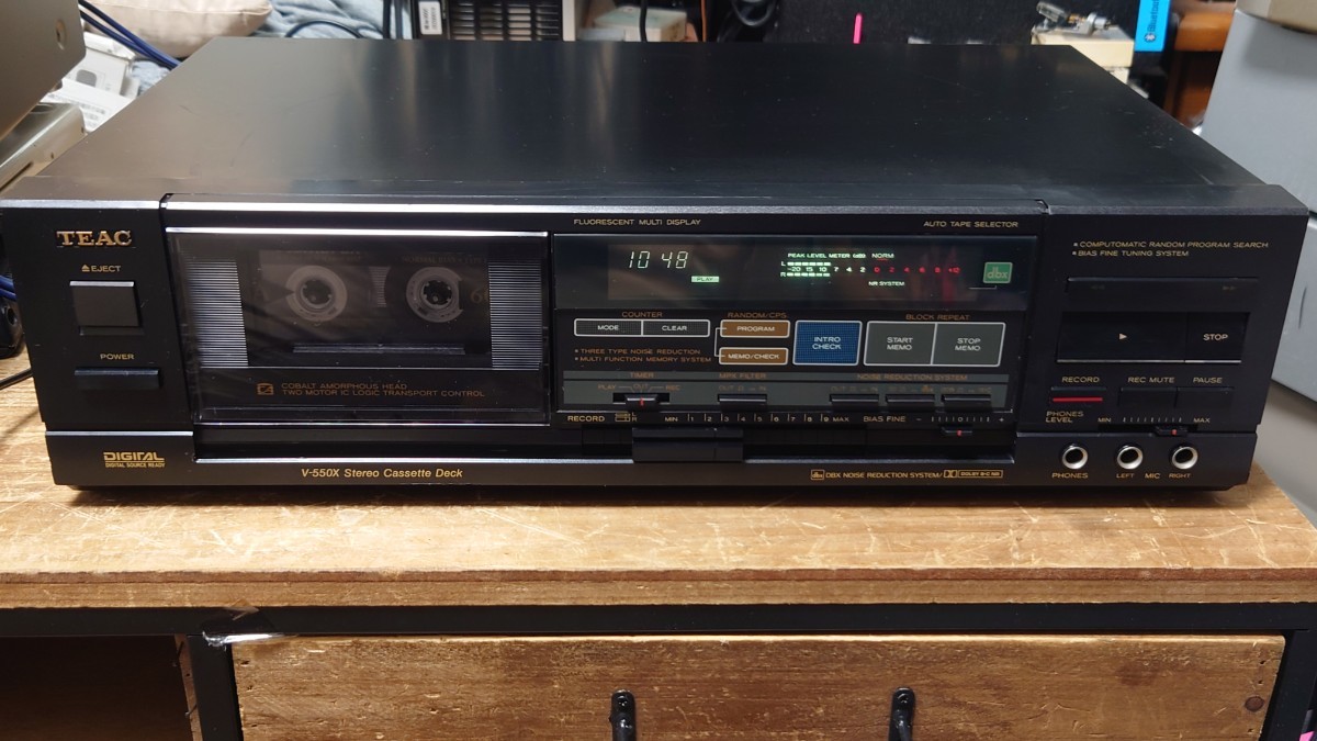 2023年最新】ヤフオク! -teac カセットデッキ v(カセットデッキ)の中古