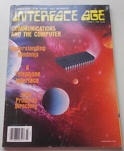 Interface Age インターフェースの時代　1980年3月号　※洋書