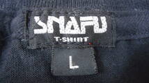 SNAFU 旧モデル S/S Tシャツ 黒 L 半額 50%off スナフ UNION レターパックライト おてがる配送ゆうパック 匿名配送_画像6