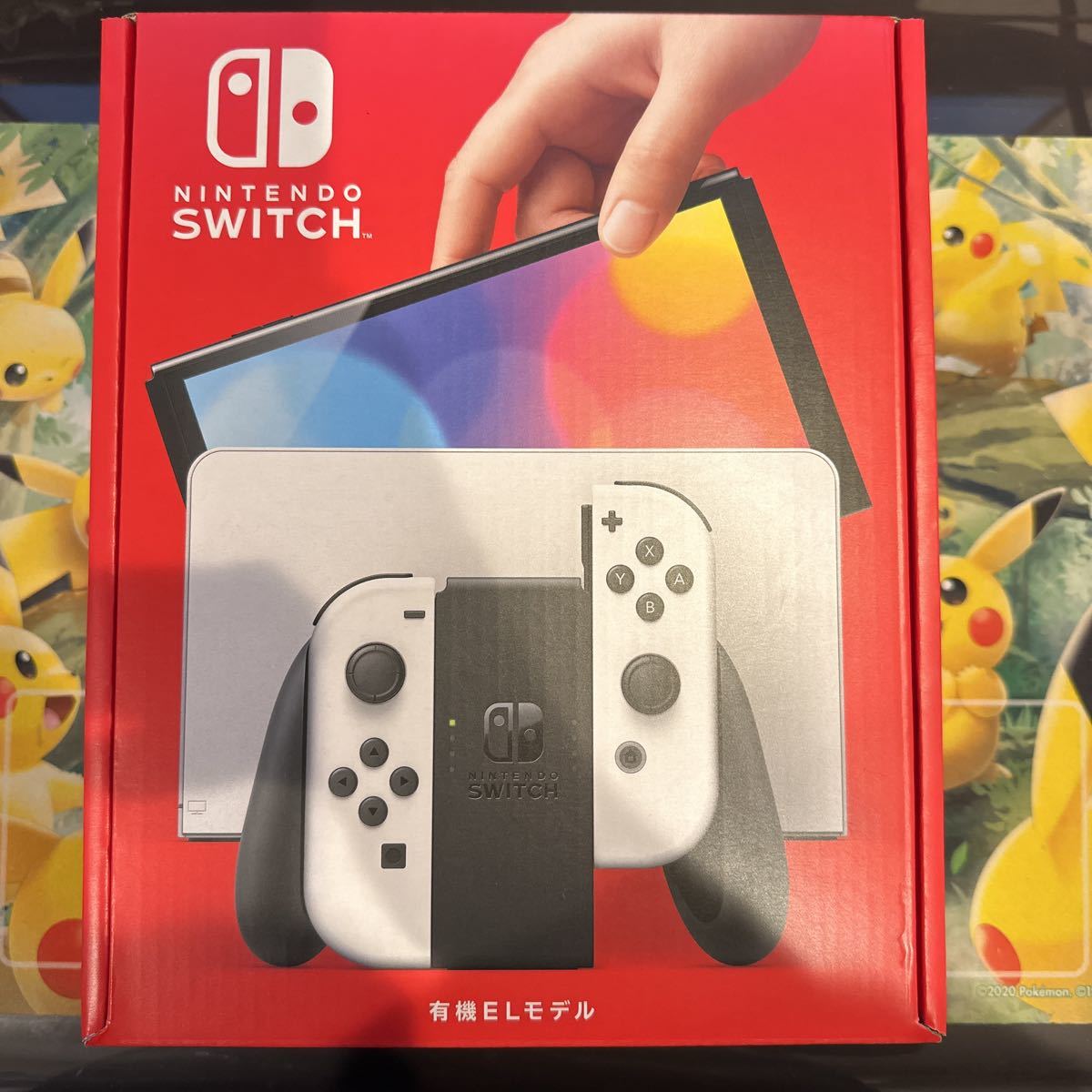 新品未使用Nintendo Switch(有機ELモデル) Joy-Con(L)/(R) 白色HEG-001