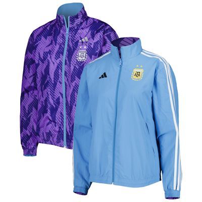 アディダス adidas サッカーアルゼンチン代表 アンセム ジャケット(Ｌ