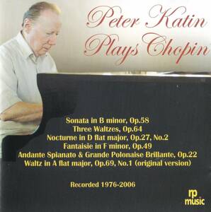 Открыта музыкальная музыка Peter Caten Chopin Piano Works Collection