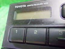 トヨタ カムリ SV25 純正 オーディオ カセット ラジオ 2DIN カプラ6ピン+10ピン 富士通テン 86120-32310 AE-350C CX-AS099C 08690-00550_画像7