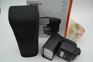【新品級】SONY ソニー 電波式ワイヤレス通信対応 フラッシュ HVL-F60RM #107