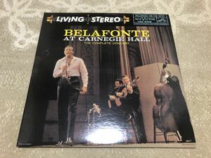 Classic Records Harry Belafonte Belafonte At Carnegie Hall The Complete Concert 高音質 2LP TAS listed audiophile ベラフォンテ