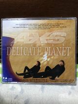 ACCESS アクセス AXS DELICATE PLANET 1994.5.25 CD アルバム_画像2