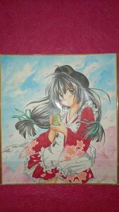 Art hand Auction ◇Hand-drawn illustration color paper Original maid uniform, Comics, Anime Goods, Hand-drawn illustration