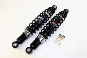 荒巻リアショック強化タイプ330mmSP黒/BD黒 【ミニモト】【minimoto】【ホンダ 4mini】【ツーリング】【カスタム】