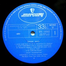 LP　国内盤　Dinah Washington/Dinah Jams/Mercury SFX-10502_画像5