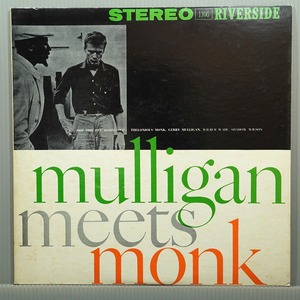 LP　国内盤　GERRY MULLIGAN MEETS MONK/RIVERSIDE SMJ-6107