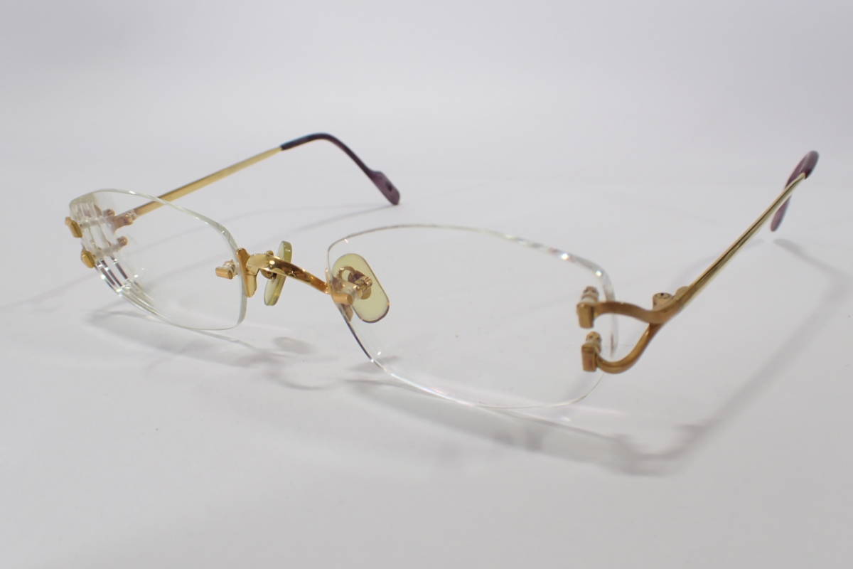 ヤフオク! -「眼鏡 ツーポイント」(カルティエ) (か)の落札相場・落札価格