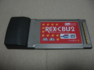 RATOC USB2.0 PCカード REX-CBU2