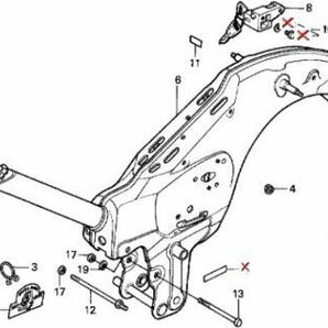 C70 純正 旧スーパーカブ用 タンクキャップ 新品 フューエルフィラーキャップ 燃料タンクキャップ C50 カブ シャリー 6v かもめ dx .171 .2の画像8