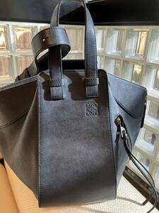 LOEWE ★ロエベ ★ロエベハンモック ★ハンモック★黒★スモール★ブラック★レザー★トートバッグ ★ハンドバッグ ★ショルダー★6WAY★