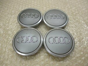 AUDI アウディ 純正 アルミホイール用 センターキャップ 中古４個/４枚