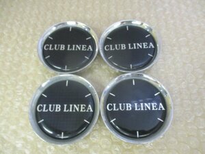 CRIMSON クリムソン CLUB LINEA クラブリネア アルミホイール用 中古センターキャップ 4個/4枚