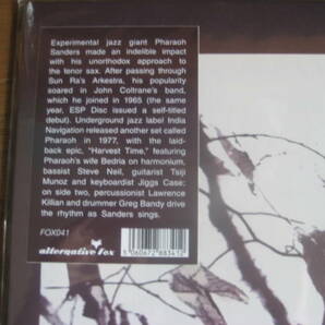 新品LP PHAROAH SANDERS ファラオ・サンダース Pharoah(LP) black jazz strata east spiritual jazz free soul の画像2