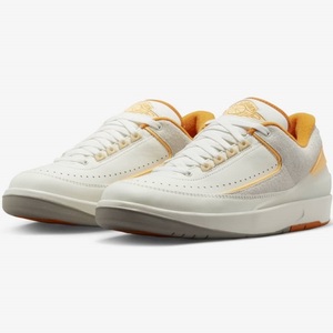 ナイキ エア ジョーダン 2 レトロ ロー 27.5cm 定価19800円 セイル/メロンティント AIR JORDAN 2 RETRO LOW クラフト スニーカー