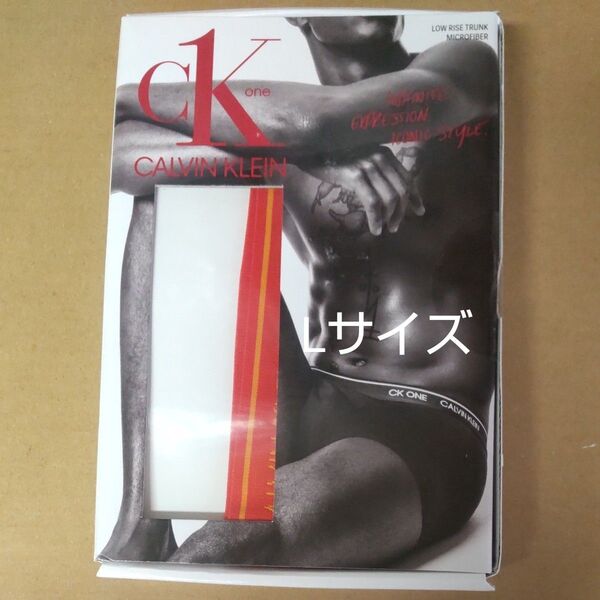 CALVIN KLEIN ローライズトランクス メンズLサイズ レッド