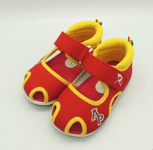  baby sandals baby shoes child baby .. start toes guard Arnold Palmer AP4182 red 14.5cm