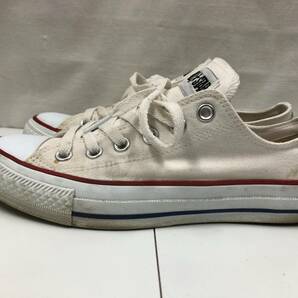 CONVERSE ローカット スニーカー 24.5cm レディース ホワイト 生成り アイボリー 1706 コンバース 23080301の画像2