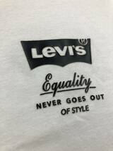 リーバイス RELAXED Levi's 長袖 Tシャツ メンズ L ホワイト 背景プリント ロンT 23080101_画像4